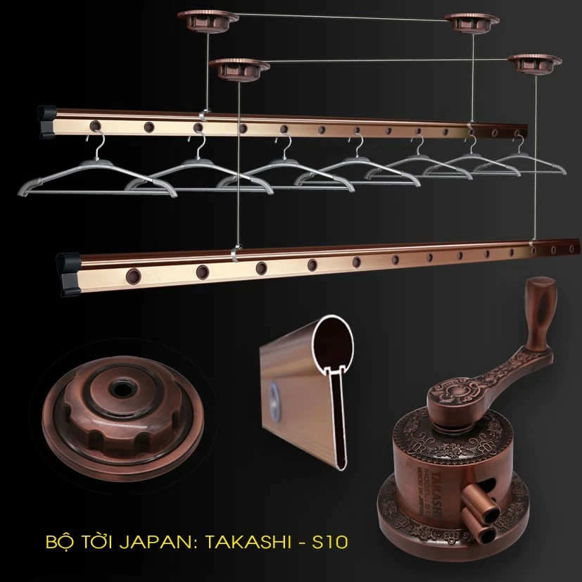 Giàn Phơi Nhật Bản Takashi S10
