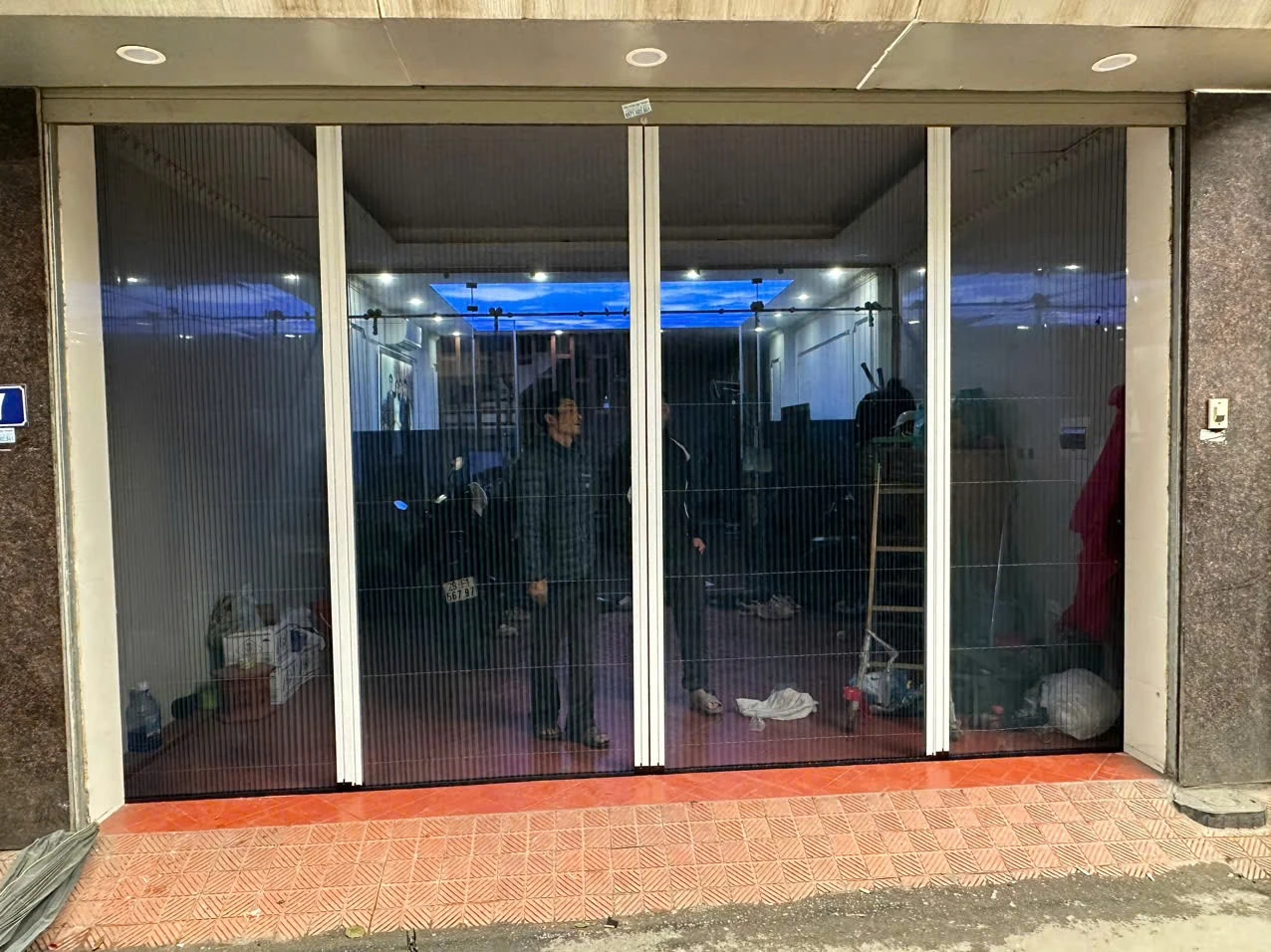 Cửa Lưới Chống Muỗi Xếp Xích Nối Cánh