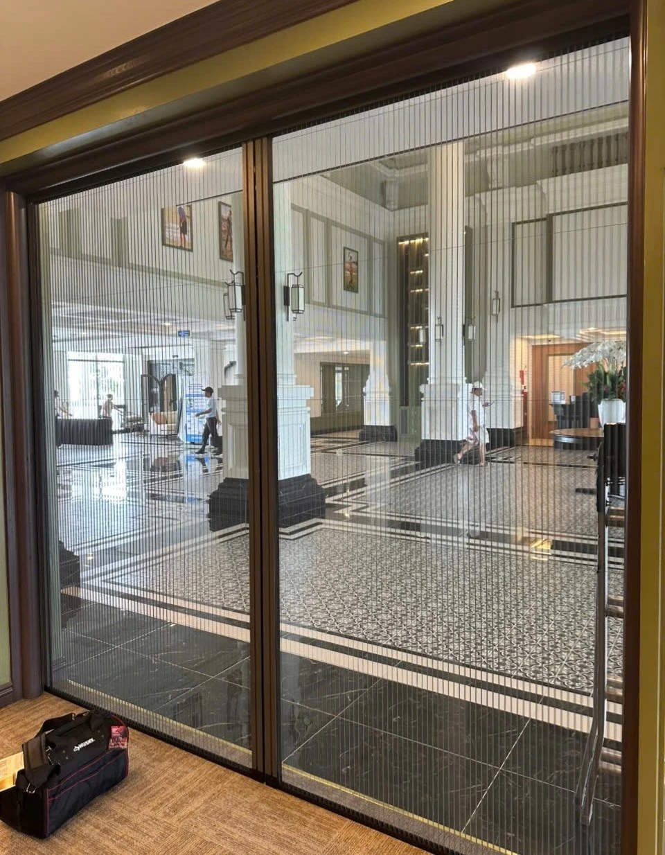 Cửa Chống Muỗi Xếp Xích